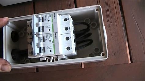 solar panel circuit breaker box